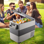 Mini Réfrigérateur Frigo Portable pour Voiture 55L